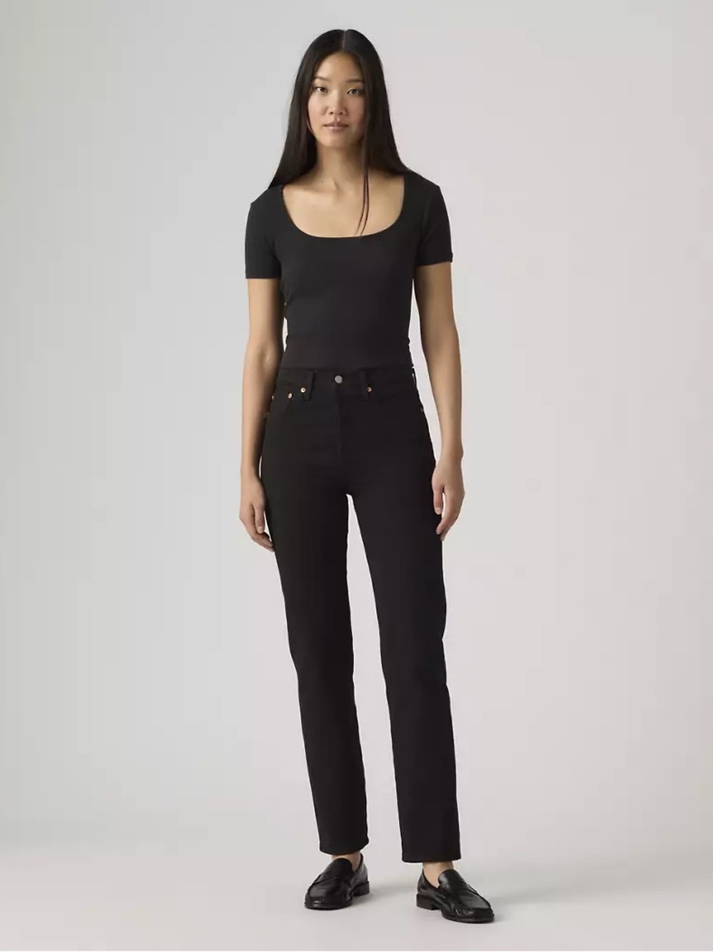 Levi’s Wedgie straight leg , sz : 27